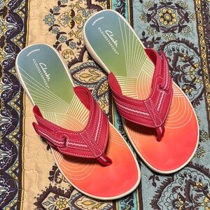 Clarks Cloudsteppers Multicolored Sandals